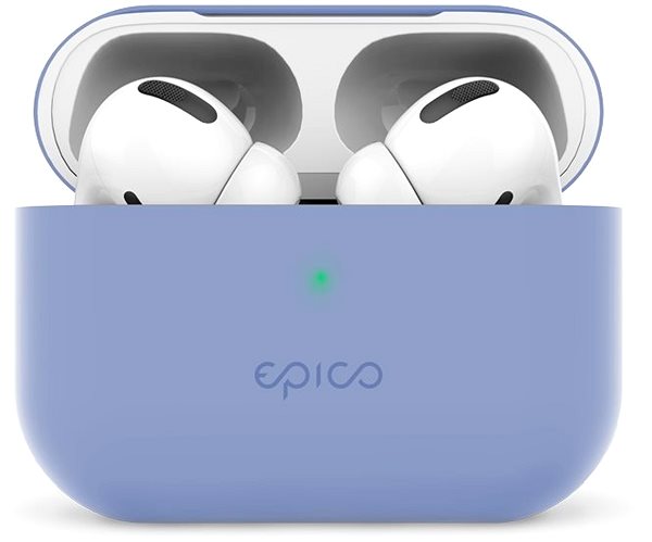 Headphone Case Epico SILICONE COVER AIRPODS PRO - Light Blue Features/technology
