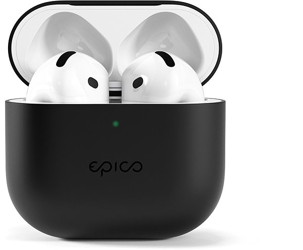 Headphone Case Epico Silicone Cover AirPods 4/4 (ANC)/5 - Black ...