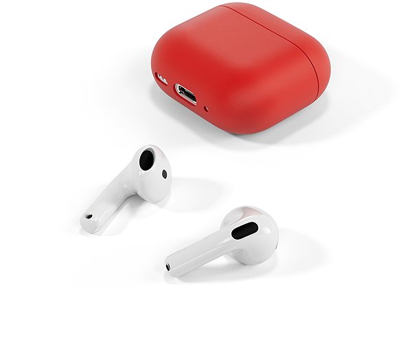 Headphone Case Epico Silicone Cover AirPods 4/4 (ANC)/5 - red ...