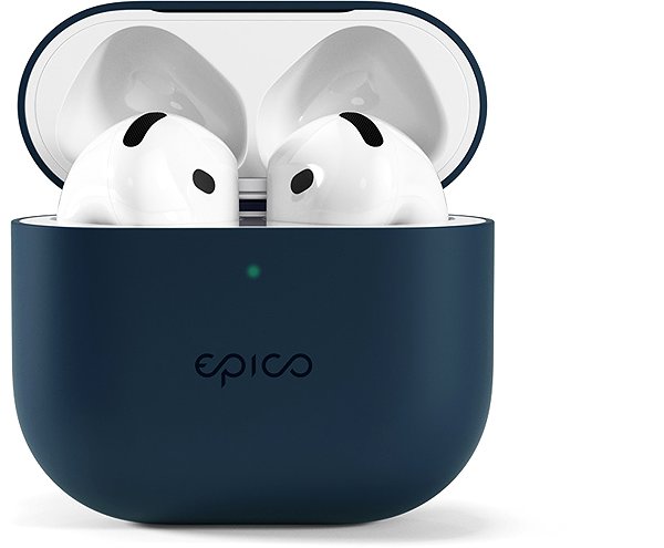Headphone Case Epico Silicone Cover AirPods 4/4 (ANC)/5 - dark blue ...