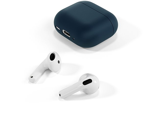 Headphone Case Epico Silicone Cover AirPods 4/4 (ANC)/5 - dark blue ...