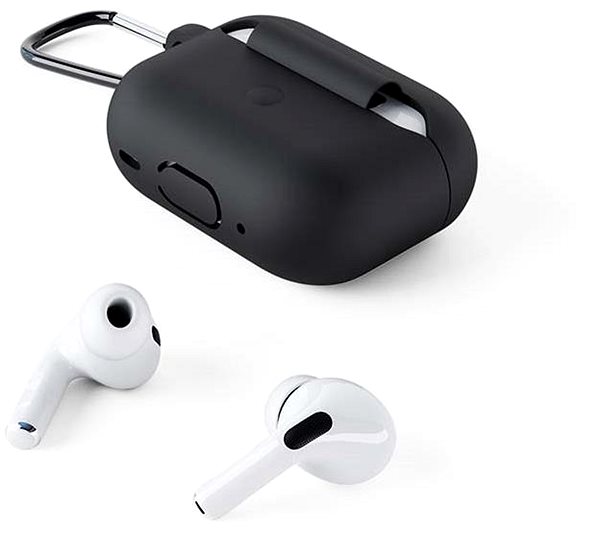 Headphone Case Epico Silicone Outdoor Cover AirPods 4/4 (ANC)/5 - Black ...