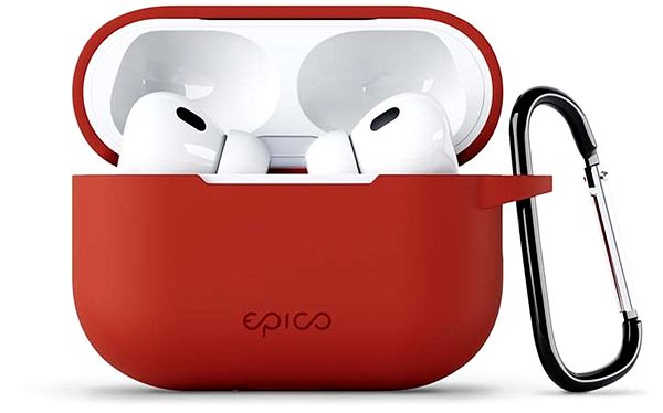 Headphone Case Epico Silicone Outdoor Cover AirPods 4/4 (ANC)/5 - red ...