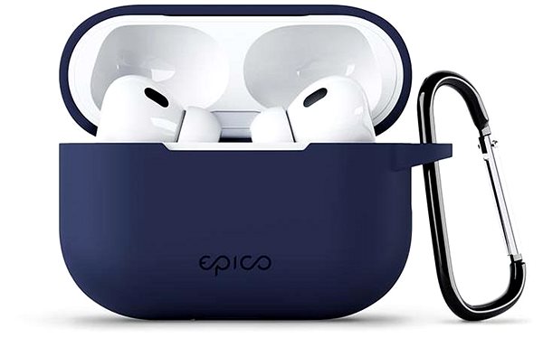 Headphone Case Epico Silicone Outdoor Cover AirPods 4/4 (ANC)/5 - dark blue ...