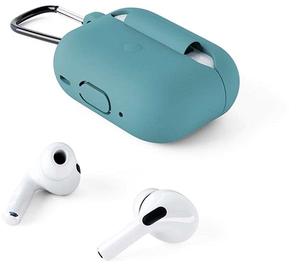 Kopfhörer-Hülle Epico Silicone Outdoor Cover Airpods 4 - grün ...