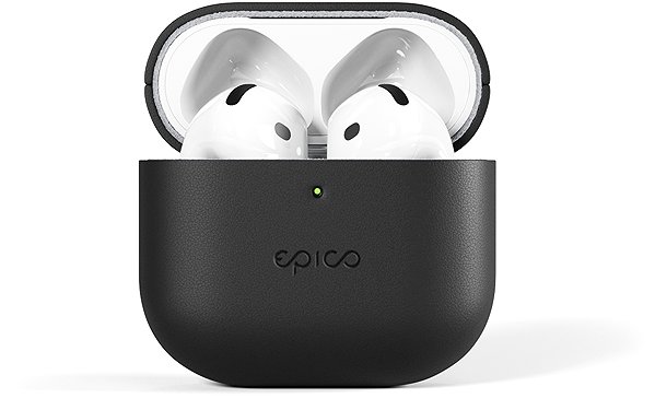 Headphone Case Epico Leather Case AirPods 4/4 (ANC)/5 - Black ...