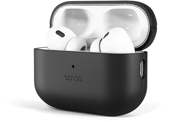 Headphone Case Epico Leather AirPods Pro 3 Case - Black ...
