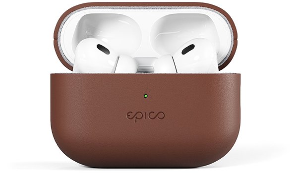 Headphone Case Epico Leather AirPods Pro 3 Case - Brown ...