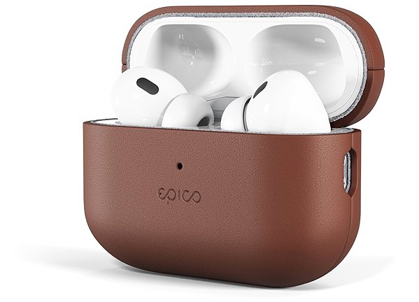 Headphone Case Epico Leather AirPods Pro 3 Case - Brown ...