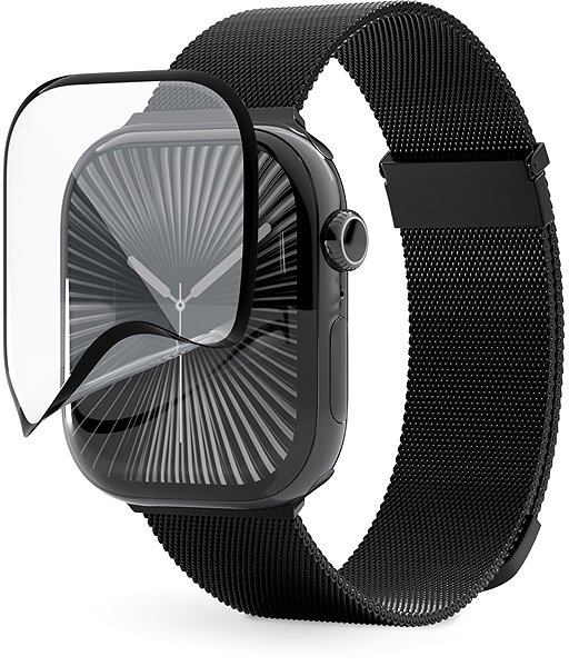 Glass Screen Protector Epico 3D+ Flexiglass for Apple Watch 10 - 46mm ...