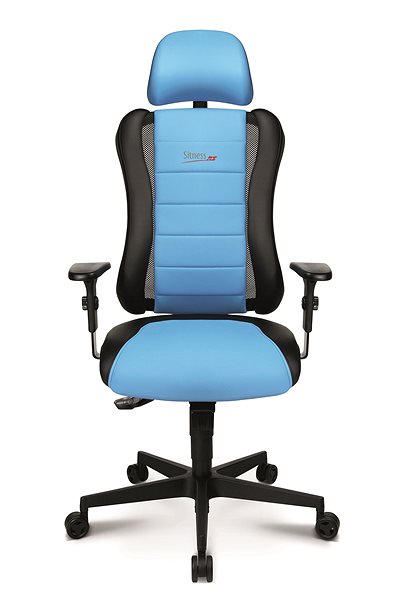 Herná stolička TOPSTAR Sitness RS modrá Screen
