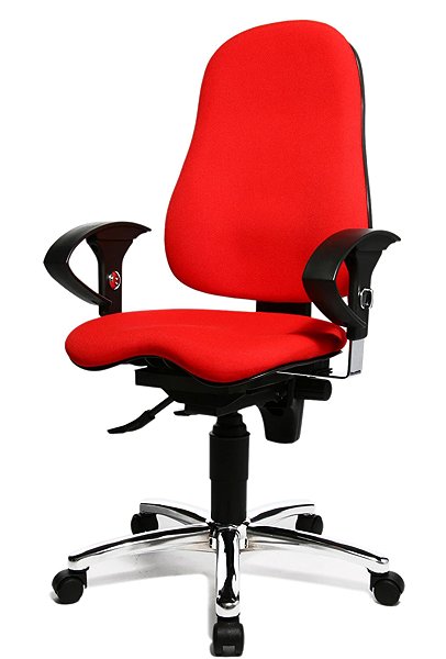 Office Chair TOPSTAR Sitness 10 red ...