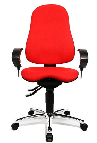 Bürostuhl TOPSTAR Sitness 10 rot ...