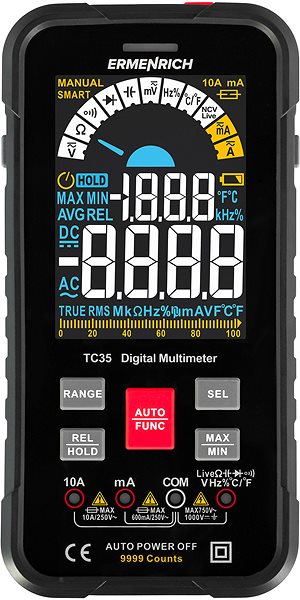 ERMENRICH Digital Multimeter Zing TC35 .