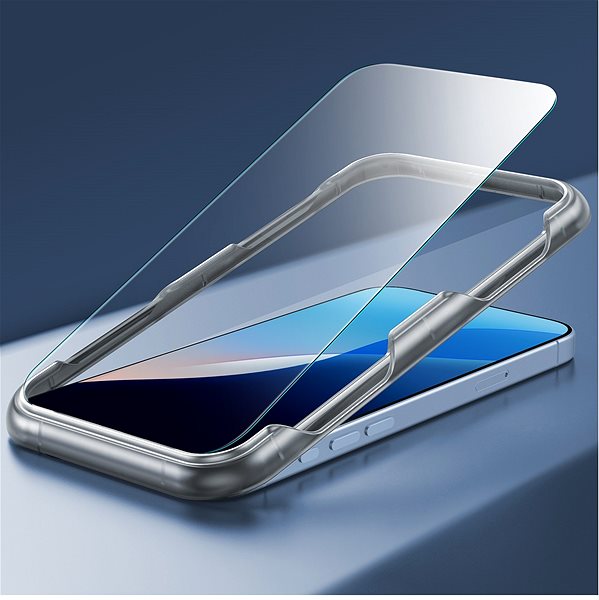 Handyhülle ESR Classic Pro Case (HaloLock) Set, Kompatibel mit iPhone 16, Frosted Blue ...