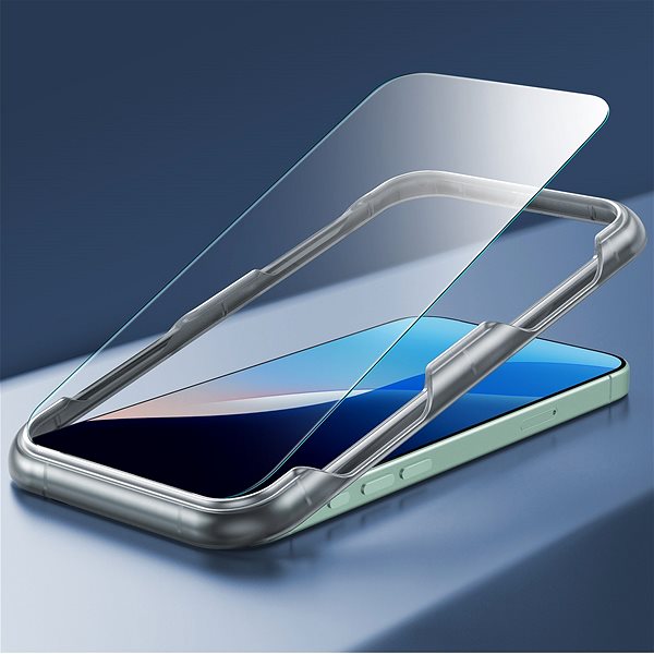 Handyhülle ESR Classic Pro Case (HaloLock) Set, Kompatibel mit iPhone 16, Frosted Green ...
