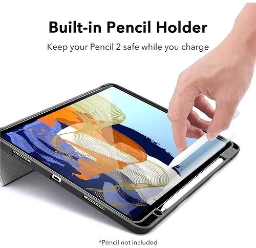 Tablet-Hülle ESR Rebound Pencil Grey iPad Pro 11