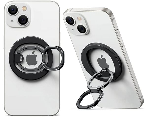 Phone holder ESR HaloLock Ring Stand - Black ...
