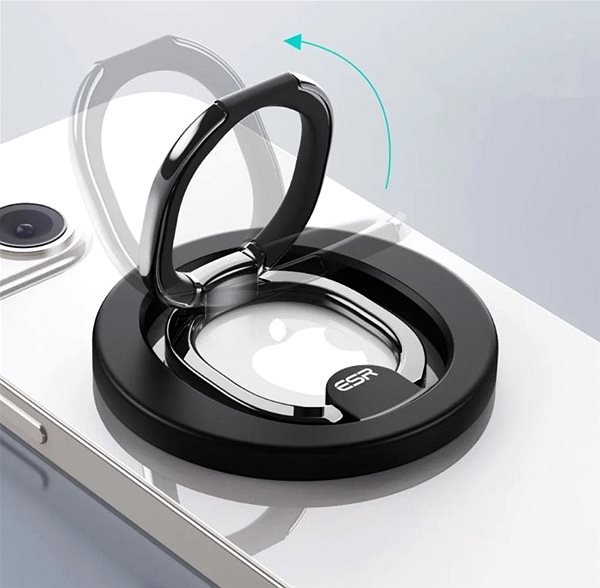 Phone holder ESR HaloLock Ring Stand - Black ...