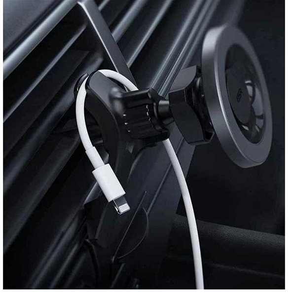 Phone holder ESR HaloLock Magnetic Car Phone Mount - Metallic Grey ...