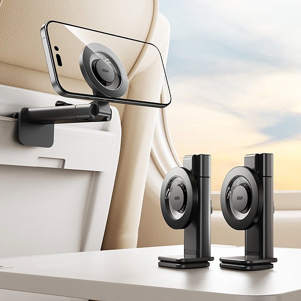 Phone holder ESR 2K613 Skygrip Airplane Phone Holder Black 2 Pack ...