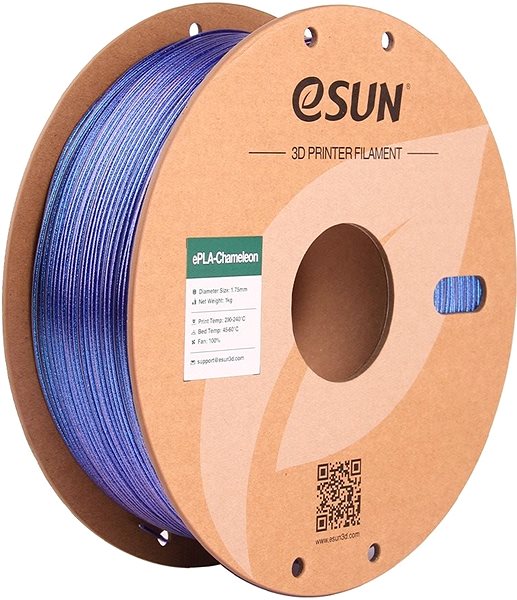 Filament eSUN ePLA-Chameleon-galaxy blue ...