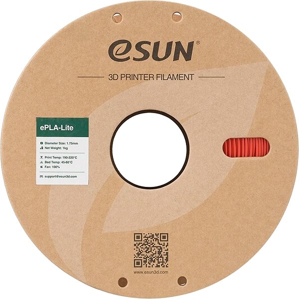 Filament eSUN ePLA-Lite-red ...