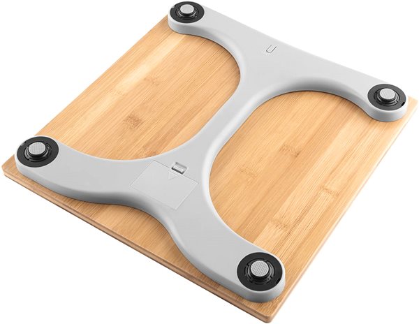 Bathroom Scale ETA Bamboo 9780 90000 Bottom side