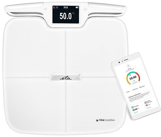 Bathroom Scale ETA Vital Condition 8779 90000 ...