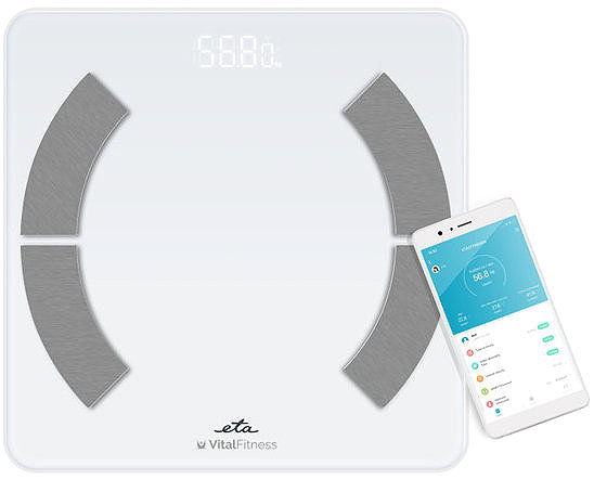 Bathroom Scale ETA Vital Fitness 2779 90000 ...