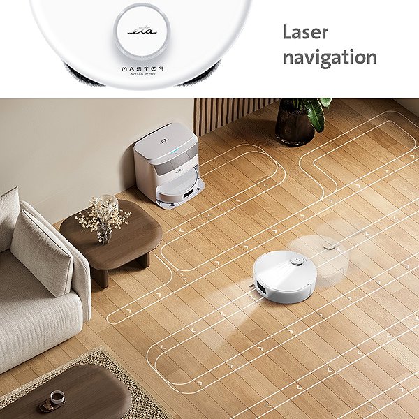 Robot Vacuum ETA MASTER AQUA PRO 7229 90000 ...