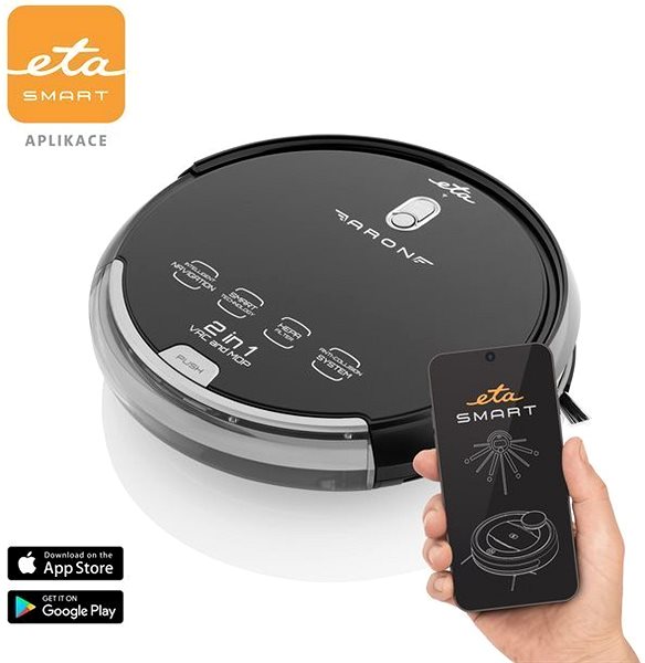 Robot Vacuum ETA Aron 2512 90000 Features/technology