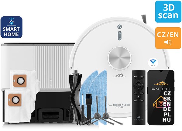 Robot Vacuum ETA Leone Pro 6244 90000 ...