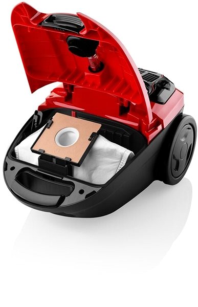 Bagged Vacuum Cleaner ETA Diego 3521 90000, Red Features/technology
