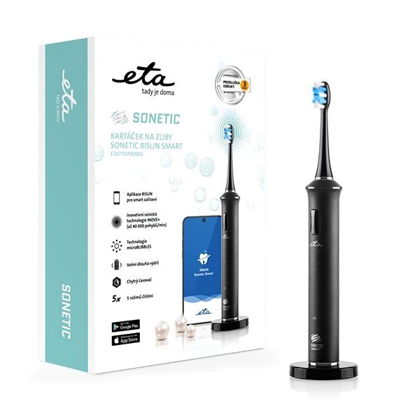 Electric Toothbrush ETA Sonetic Smart 7707 90000 Screen
