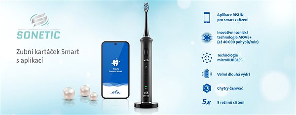 Electric Toothbrush ETA Sonetic Smart 7707 90000 Features/technology