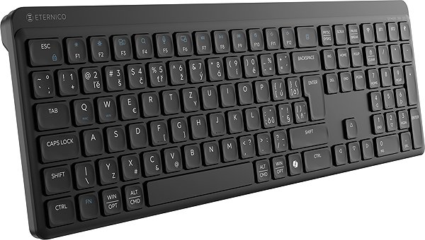 Keyboard and Mouse Set Eternico C503F Wireless Combo black - EN/SK ...