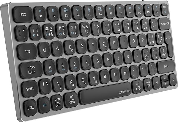 Keyboard Eternico K700S Wireless grey - CZ/SK ...