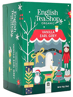 Tea English Tea Shop Vanilla and Earl Grey for the season, 20 bags .
