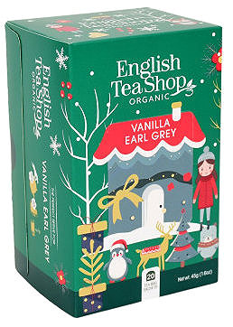 Tea English Tea Shop Vanilla and Earl Grey for the season, 20 bags .