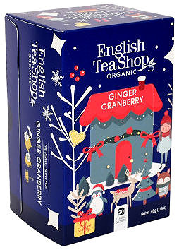 Tea English Tea Shop Ginger and cranberries, 20 sachets .