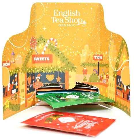 Tea ETS Gold Advent Calendar 25 bags organic .