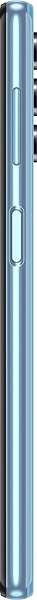 Handy Samsung Galaxy A32 5G - blau Seitlicher Anblick