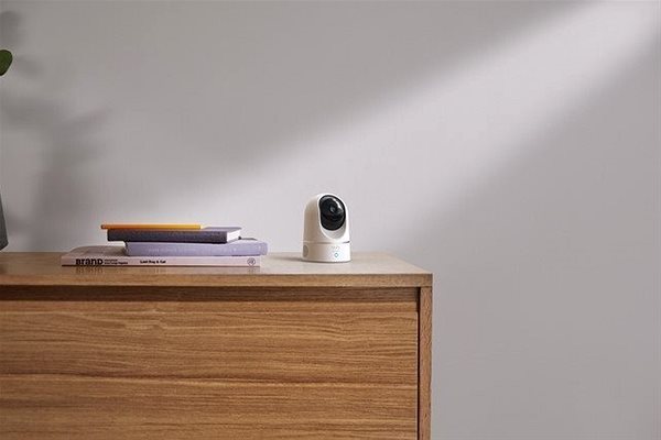 IP Camera Eufy Indoor Cam 2K Pan & Tilt White Lifestyle