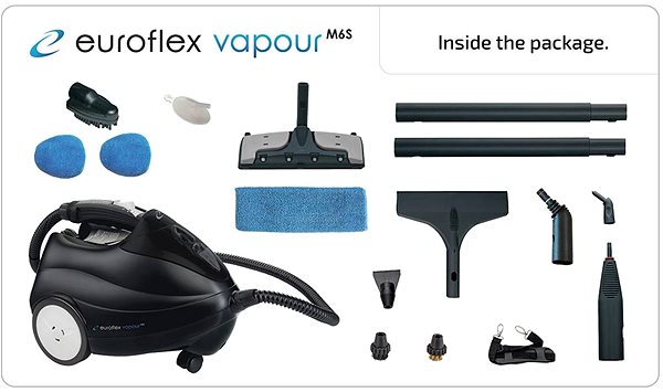 Parní čistič Euroflex Vapour M6s ...