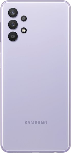 Handy Samsung Galaxy A32 5G lila - EU-Vertrieb Rückseite