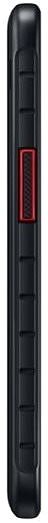 Handy Samsung Galaxy XCover 5 schwarz Seitlicher Anblick