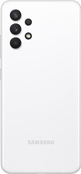 Mobiltelefon Samsung Galaxy A32 fehér - EU forgalmazás Hátoldal