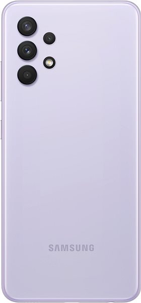 Mobiltelefon Samsung Galaxy A32 lila Hátoldal