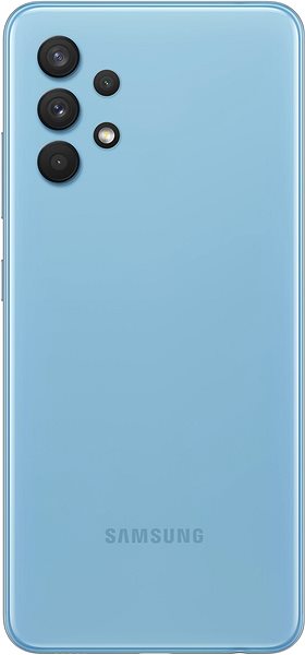 Mobiltelefon Samsung Galaxy A32 kék Hátoldal